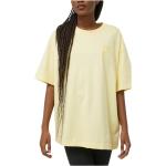 T-shirts unis de créateur Fila jaunes à manches courtes Taille XS look sportif pour femme 