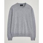 Filippa K 93 Knitted Lambswool Crew Neck Sweater Grey Melange