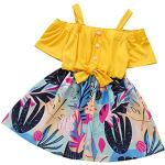 Robes de plage jaunes en satin à paillettes look fashion pour fille de la boutique en ligne Amazon.fr 