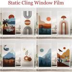 Sticker dépoli Rayures Navy - Film opacifiant et décoratif pour vitre