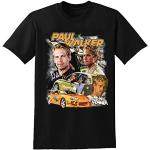 Film Paul Walker Brian O'Coner Mens Black T-Shirt Unisex Cotton Tee L