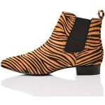 Boots Chelsea Find. marron à motif tigres Pointure 39 look fashion pour femme 