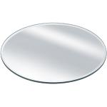 Miroirs muraux en verre biseautés diamètre 15 cm modernes 