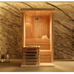 Saunas marron en épicéa 2 places 