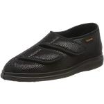 Chaussons Fischer Shoes noirs en coton pour pieds larges Pointure 40 avec un talon entre 3 et 5cm look fashion pour homme 