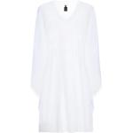 Robes décolletées FISICO-Cristina Ferrari blanches Taille L pour femme 