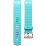 Bracelets de montre Fitbit turquoise look sportif 