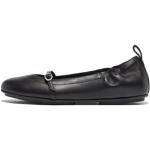 Chaussures FitFlop noires en cuir en cuir Pointure 36,5 look fashion pour femme 
