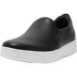Chaussures de skate  FitFlop noires en cuir légères Pointure 40 look Skater pour femme 