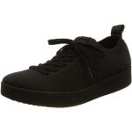 Chaussures de sport FitFlop noires en caoutchouc légères Pointure 37 look fashion pour femme en promo 