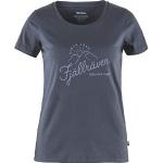 Fjallraven F83530 Sunrise T-shirt W Femme - Bleu marine - XL