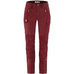 Fjallraven 89638-347 Nikka Trousers Curved W/Nikka Trousers Curved W Pants Femme Bordeaux Red Taille 40