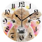 Horloges murales à motif vaches 