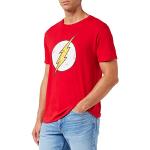 T-shirt The Flash DC Comics - Classic Logo, Rouge, XXL