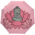 Parapluies pliants à motif Bouddha look fashion 