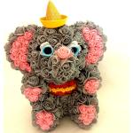 Fleur D'éléphant Rose Ours, Dumbo Éléphant Garçon Baby Shower Fille Cadeau Pour Maman Fête Des Mères, Petite Amie, Anniversaire D'adolescente