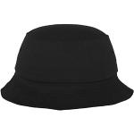 Chapeaux bob Flexfit noirs lavable en machine Tailles uniques look fashion en promo 