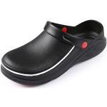 Chaussures de travail  noires en caoutchouc thermiques Pointure 39 look fashion 