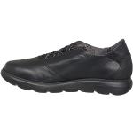 Chaussures oxford Fluchos noires en cuir Pointure 39 look casual pour femme 