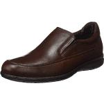 Chaussures oxford Fluchos marron en microfibre respirantes Pointure 40 look casual pour homme en promo 