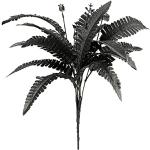 Plantes artificielles noires modernes 