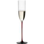 Flutes à champagne noires en verre à motif Autriche 170 ml 