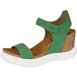 Sandales Fly London vert émeraude en cuir en cuir Pointure 40 look fashion pour femme 
