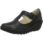 Chaussures Fly London noires en cuir pour pieds étroits Pointure 32 avec un talon entre 3 et 5cm look fashion pour fille 