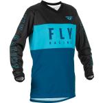 Maillots moto-cross Fly Racing turquoise Taille L pour femme 