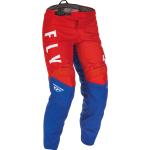 Pantalons de moto Fly Racing rouges 
