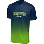 Foco Seattle Seahawks NFL Gradient Mesh Jersey Short Sleeve Herren T-Shirt
