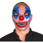 Masques multicolores de clown horreur look fashion 