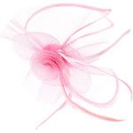 Serre-têtes plume roses Tailles uniques look fashion pour femme 