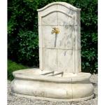 Fontaine de jardin Penez Herman Méridionale en pierre reconstituée