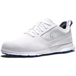 Chaussures de golf FootJoy blanches imperméables Pointure 41,5 look fashion pour homme 