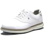 Chaussures de golf FootJoy blanches en cuir étanches Pointure 47 look fashion pour homme 