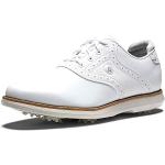 Chaussures de golf FootJoy blanches imperméables Pointure 36,5 look fashion pour femme 