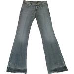 Fornarina Femme Jeans Bleu Post It Look Design Rock Star Tuyau détruit Bootcut Flare Denim Pant W27 L34