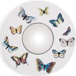 Miroirs muraux Fornasetti blancs en fer à motif papillons 
