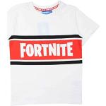 T-shirts à manches courtes blancs Fortnite Taille 14 ans look fashion pour garçon de la boutique en ligne Amazon.fr 