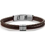 Bracelets Fossil marron en acier en acier pour homme 