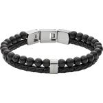 Fossil JF02763040 Bracelets Cuir JF02763040 - Man - Stainless Steel