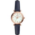 Montres Fossil blanches look fashion pour femme 