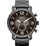 Montres Fossil Nate grises look militaire 