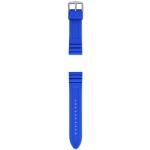 Bracelets de montre Fossil Sport 54 bleus à à boucle ardillon look sportif en silicone pour femme 