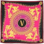 Foulards de créateur Versace roses Tailles uniques look fashion 
