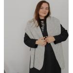 Écharpes en laine gris clair en apalga pour femme 