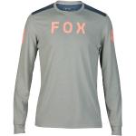 Maillots de cyclisme Fox Racing gris en polyester Taille XL look vintage pour homme 
