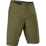 Shorts Fox vert olive Taille S look casual pour homme en promo 