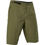 Shorts Fox vert olive Taille M look casual pour homme 